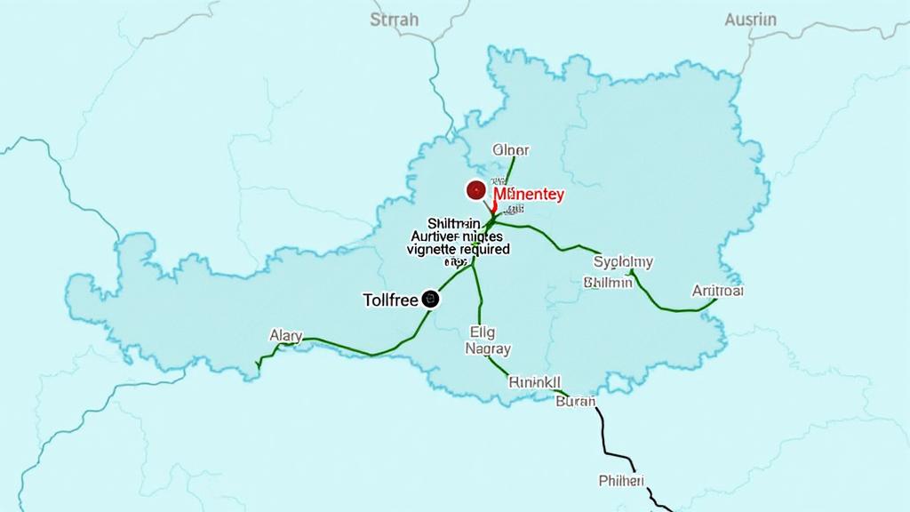 Vorschau der interaktiven Karte von Österreichs Autobahnnetz